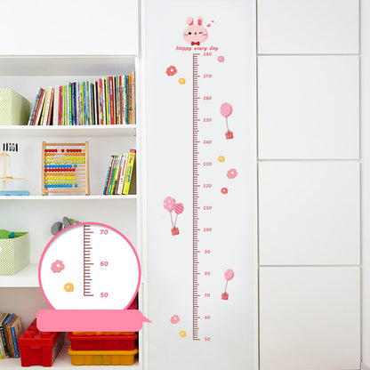 1PC Wall Sticker For Kids Room Bedroom Height Meter Stickers Room Decor Funny Cartoon