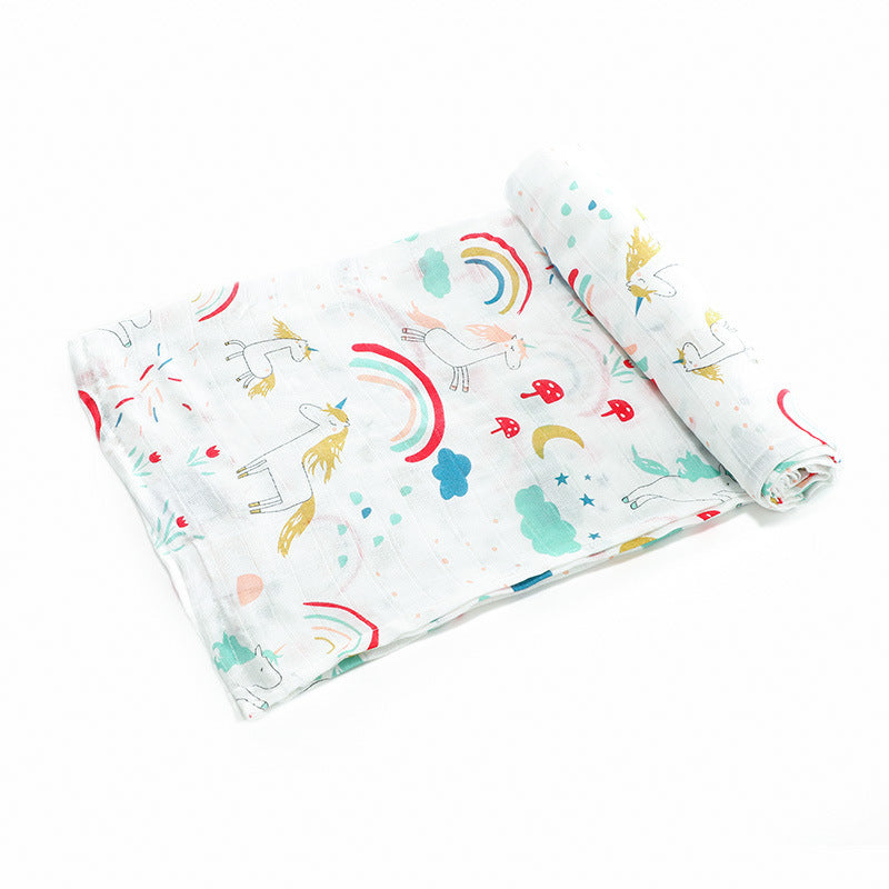 Newborn Blankets, Swaddling Towels, Bamboo Cotton Blankets