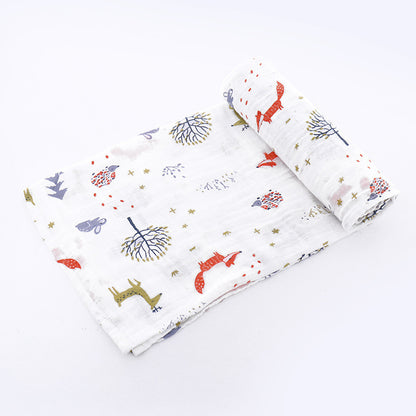 Newborn Blankets, Swaddling Towels, Bamboo Cotton Blankets