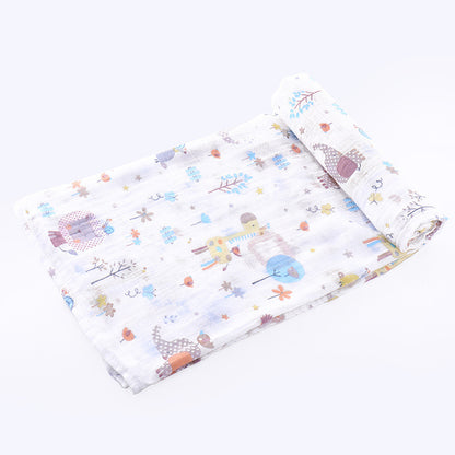 Newborn Blankets, Swaddling Towels, Bamboo Cotton Blankets