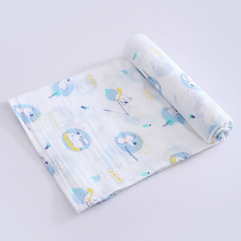 Newborn Blankets, Swaddling Towels, Bamboo Cotton Blankets