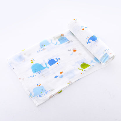 Newborn Blankets, Swaddling Towels, Bamboo Cotton Blankets